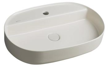 Umywalka nablatowa ceramiczna 60 x 40 cm Ivory INFINITY OVAL 10NF65060-2K Isvea