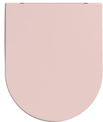 Deska WC wolnoopadająca Salmon mat INFINITY 40KF0541I-S Isvea  z góry