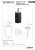 GAMMA Dozownik do mydła stojący czarny 250 ml 145609320 Bemeta wymiary
