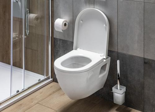 Szczotka WC chrom APOLLO 1416-08 Aqualine  aranżacja
