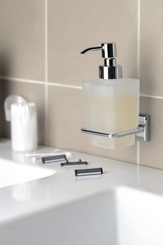 Dozownik do mydła chrom COLORADO 6981 Gedy aranżacja