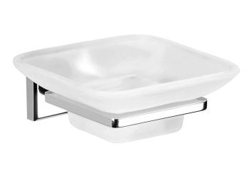 Mydelniczka do powieszenia szkło mleczne/chrom COLORADO 6911 Gedy