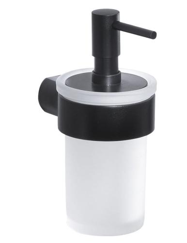Dozownik do mydła czarny mat PIRENEI PI8114 Gedy
