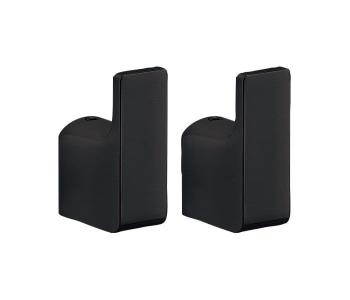 Wieszaczek czarny mat para PIRENEI PI2714 Gedy