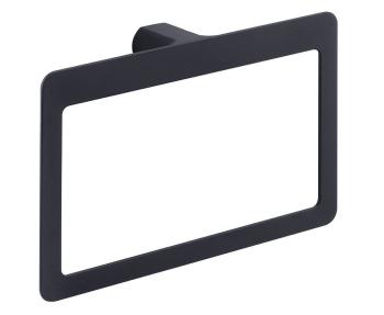 Wieszak na ręczniki czarny mat PIRENEI PI7014 Gedy