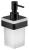 Dozownik do mydła czarny mat SAMOA A88114 Gedy