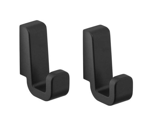 Wieszaczek czarny mat para SAMOA A82714 Gedy