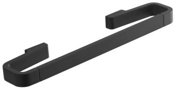 Wieszak na ręczniki 30 cm czarny mat SAMOA A8213014 Gedy