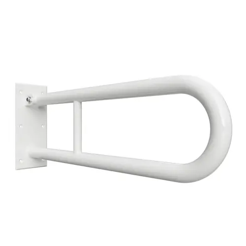 Poręcz uchylna typu U 82,9 cm biała HELP 301102084 Bemeta