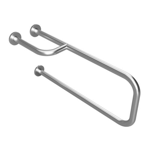 Poręcz umywalkowa lewa 77,6 cm stal nierdzewna szczotkowana HELP 301112152 Bemeta