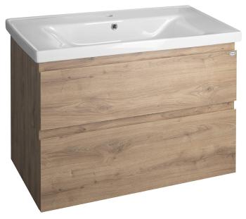 Szafka umywalkowa 86,5 x 60 x 45 cm dąb emporio ALTAIR AI390 Aqualine