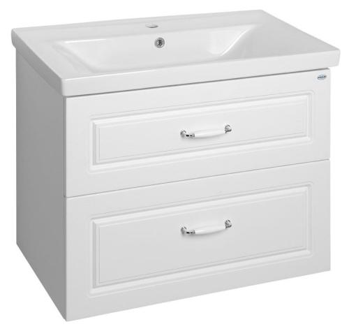 Szafka umywalkowa 86,5x60x44,6 cm biały mat FAVOLO FV290 Aqualine