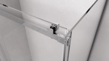 Kabina prysznicowa prostokątna 100 x 80 x 200 cm THRON  SQUARE TL1080-5002 POLYSAN łączenie