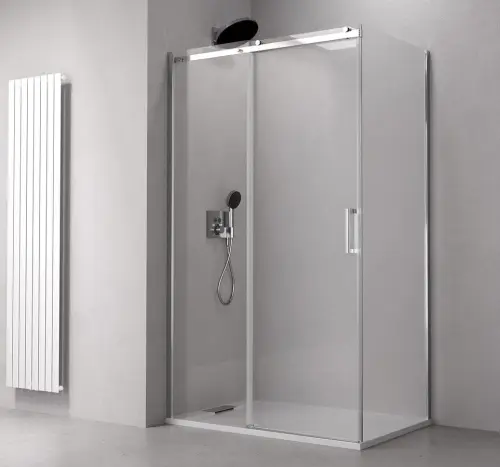 Kabina prysznicowa prostokątna 130 x 100 x 200 cm THRON  ROUND TL1310-5005 POLYSAN