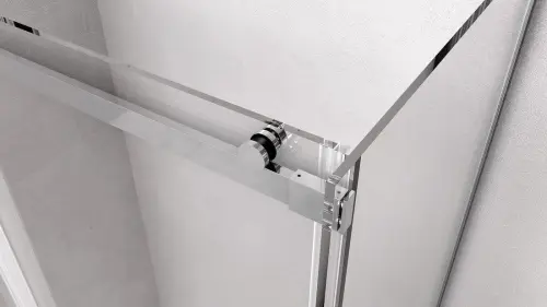 Kabina prysznicowa prostokątna 140 x 100 x 200 cm THRON  ROUND TL1410-5005 POLYSAN łączenie