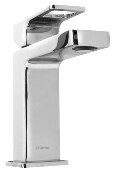 Bateria umywalkowa stojąca chrom połysk FORATA FT002 Sapho z dołu