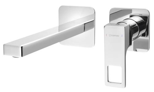 Bateria umywalkowa podtynkowa chrom połysk FORATA FT018 Sapho