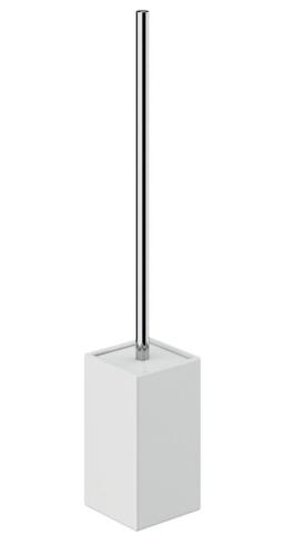Szczotka WC do postawienia biała VERBENA VE33 Gedy