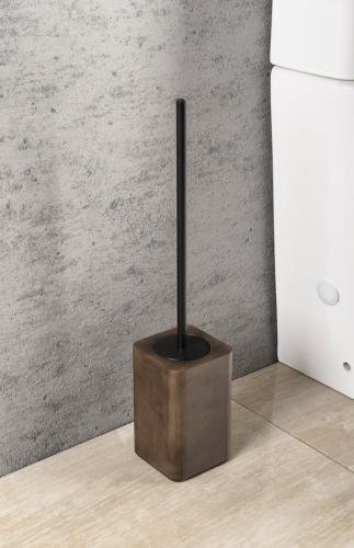 Szczotka WC do postawienia brązowa DAFNE 3933 GEDY wizualizacja