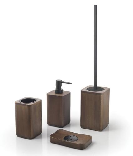 DAFNE dozownik do mydła do postawienia, bambus 3980  seria