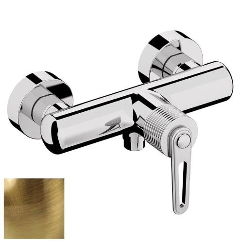 Bateria prysznicowa ścienna brąz BEBÉ BB011/18 Sapho