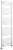 Grzejnik łazienkowy 450 x 1680 mm biały 757 W DIRECT ILR64T Aqualine