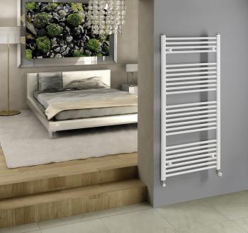 Grzejnik łazienkowy 455 x 1320 mm biały 594 W DIRECT ILR34T Aqualine wizualizacja