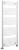 Grzejnik łazienkowy 750 x 1680 mm biały 1269 W DIRECT ILR67T Aqualine