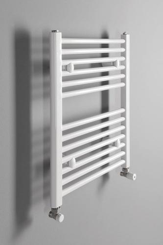 Grzejnik łazienkowy 500 x 640 mm biały 360 W DIRECT ILR65T Aqualine bokiem