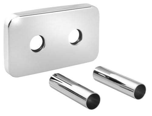 Rozeta maskująca prostokątna chrom 50 mm WICHER 600.315.1 BRUCKNER