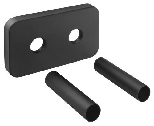 Rozeta maskująca prostokątna czarny mat 50 mm WICHER 600.315.6 BRUCKNER