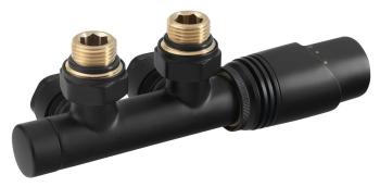 Zestaw przyłączeniowy z termostatem czarny mat WICHER 600.311.6 BRUCKNER