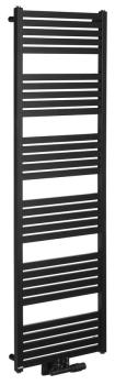 Grzejnik łazienkowy 500 x 1610 mm czarny mat 776 W GRUNT 600.123.6 BRUCKNER
