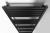 Grzejnik łazienkowy 500 x 1610 mm czarny mat 776 W GRUNT 600.123.6 BRUCKNER z góry