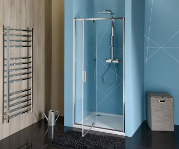 Drzwi prysznicowe do wnęki obrotowe 880 - 1020 mm szkło czyste EASY LINE EL1715 Polysan wizualizacja