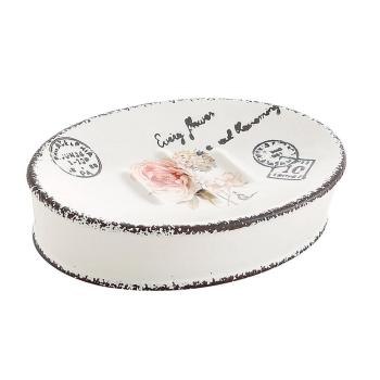 Mydelniczka do postawienia, biały CLOTHILDE CI1102 GEDY