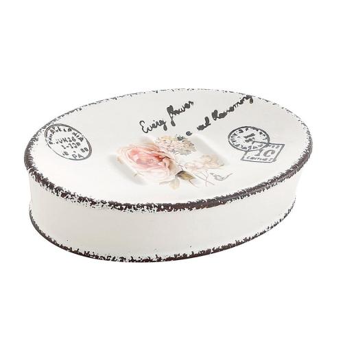 Mydelniczka do postawienia, biały CLOTHILDE CI1102 GEDY