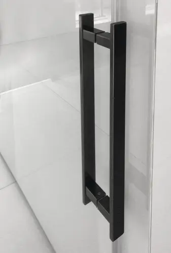 Kabina prysznicowa prostokątna 130 x 90 x 218 czarny mat VOLCANO BLACK GV1413GV3490 Gelco uchwyt