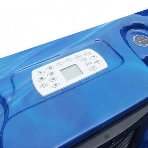 Basen ogrodowy 3 osobowy Jacuzzi MODENA niebieski SPA09 Sanotechnik panel sterowania