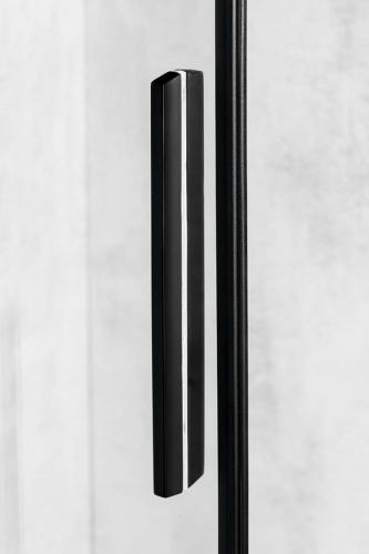 ALTIS LINE BLACK Drzwi prysznicowe przesuwne 78-80 x 200 cm AL1582B Polysan uchwyt