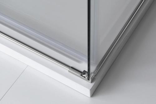 Kabina prysznicowa narożna prostokątna 110 x 100 x 200 cm wariant L/R ALTIS LINE AL3915CAL6115C POLYSAN z bliska