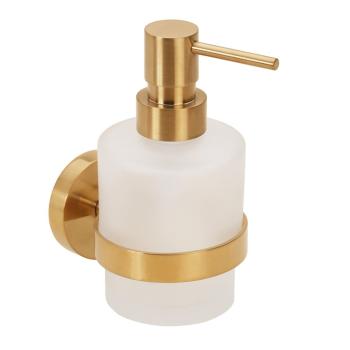 Dozownik do mydła szklany złoty mat 200 ml SABLO 160109102 Bemeta