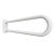 Poręcz typu U 850 mm biały HELP 301102044 Bemeta
