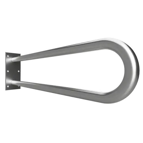 Poręcz typu U 750 mm stal szczotkowana HELP 301102302 Bemeta