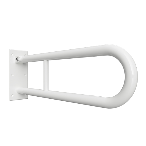 Poręcz składana typu U 750 mm biała HELP 301606304 Bemeta