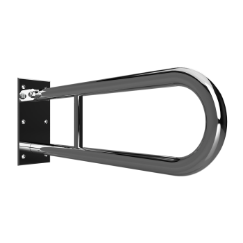 Poręcz składana typu U 850 mm stal nierdzewna HELP 301606321 Bemeta