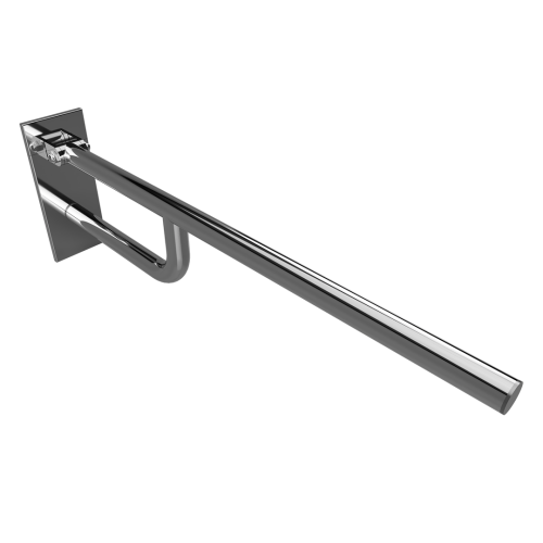 Poręcz składana 850 mm z kołnierzem osłonowym stal nierdzewna HELP 301607161 Bemeta