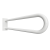 Poręcz typu U 813 mm z kołnierzem osłonowym biała HELP 301707463 Bemeta