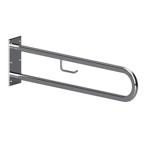 Poręcz typu U 850 mm z uchwytem na papier stal nierdzewna HELP 301907321 Bemeta