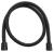 Wąż prysznicowy 120 cm czarny mat POWERFLEX FLEX120B Sapho